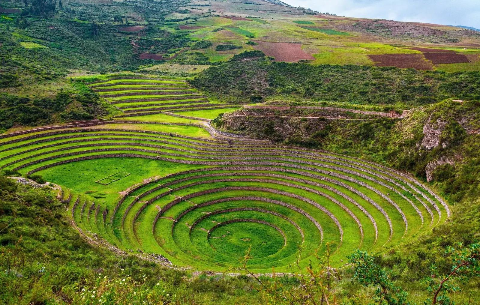 Andenes circulares de Moray